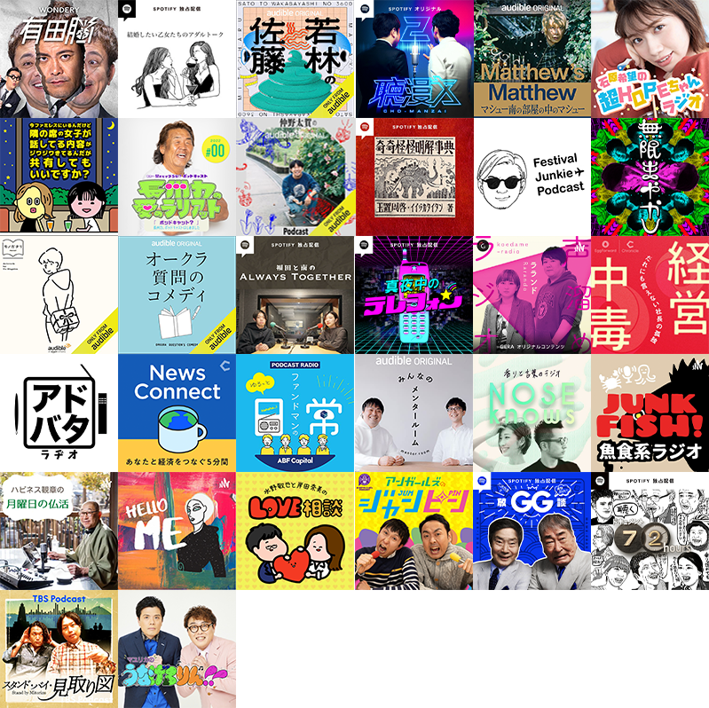 JAPAN PODCAST AWARDS ジャパンポッドキャストアワード